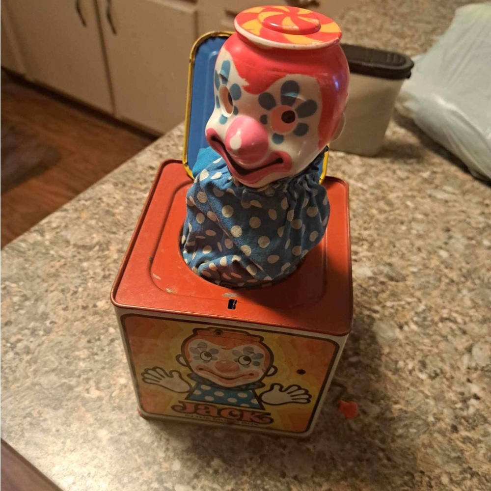 Vintage Clown Jack in the Box